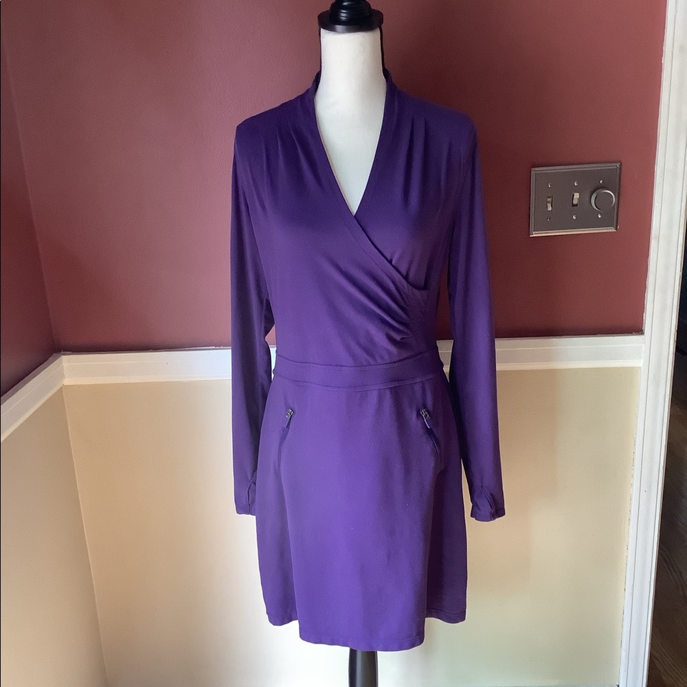 Purple athleta dress
